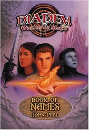 Front cover of Book of Names (Diadem by John Peel