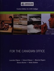 Front cover of Administrative procedures for the Canadian office by Lauralee G. Kilgour