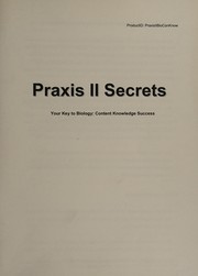 Front cover of Praxis II Biology by Mometrix Media LLC