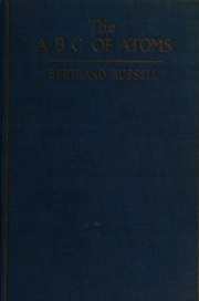 Front cover of The ABC of atoms by Bertrand Russell