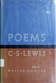 Cover of Poems by C.S. Lewis