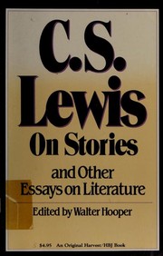 Front cover of On stories, and other essays on literature by C.S. Lewis