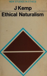 Cover of Ethical naturalism by John Kemp
