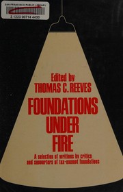 Cover of Foundations under fire by Thomas C. Reeves