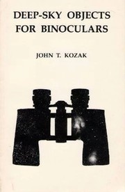 Cover of Deep-sky objects for binoculars by John T. Kozak