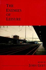 Front cover of Enemies of Leisure by John Gery