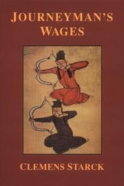 Cover of Journeyman's wages by Clemens Starck