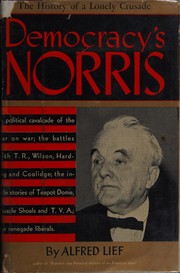 Cover of Democracy's Norris by Alfred Lief