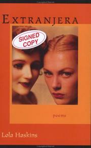 Cover of Extranjera by Lola Haskins