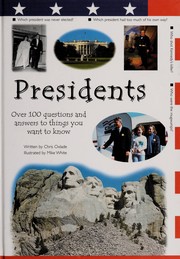 Cover of Presidents by Chris Oxlade
