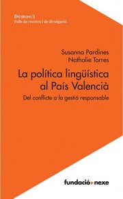 Front cover of La política lingüística al País Valencià by Susanna Pardines