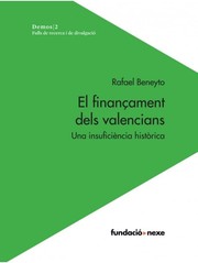 Front cover of El finançament dels valencians by Rafael Beneyto
