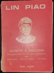 Cover of Scritti e discorsi by Lin Piao