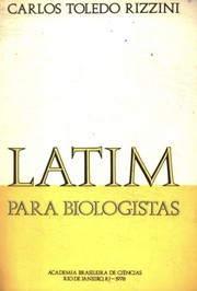 Front cover of Latim para biologistas by Carlos Toledo Rizzini