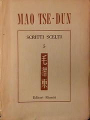 Front cover of Scritti scelti di Mao Tze Tung - Volume 5 by Mao Zedong