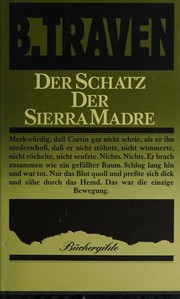 Cover of Der Schatz der Sierra Madre by B. Traven