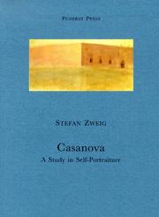 Cover of Casanova by Stefan Zweig
