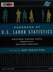 Cover of Handbook of U.S. Labor Statistics 2015 by Mary Meghan Ryan