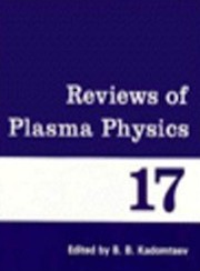 Cover of Reviews of Plasma Physics by Acad. B. B. Kadomtsev