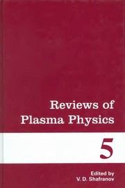 Front cover of Reviews of Plasma Physics by M. A. Leontovich