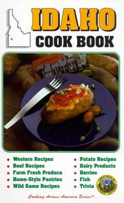 Cover of Idaho Cookbook by Janet Walker