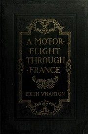 Front cover of A Motor-Flight Through France by Edith Wharton