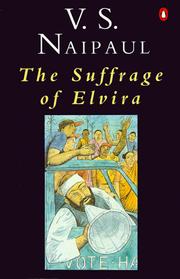 Front cover of The suffrage of Elvira by V. S. Naipaul