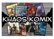 Cover of Khaos Komix by Tab Kimpton
