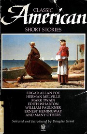 Front cover of American Short Stories by Douglas Grant