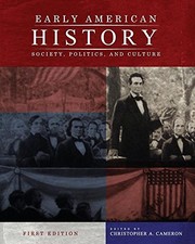 Cover of Early American History by Christopher a. Cameron