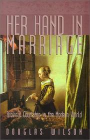 Front cover of Her hand in marriage by Douglas Wilson