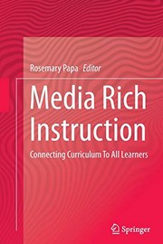 Front cover of Media Rich Instruction by Rosemary Papa
