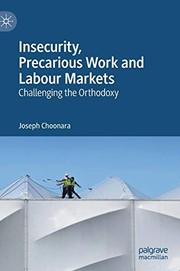 Front cover of Insecurity, Precarious Work and Labour Markets by Joseph Choonara