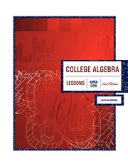 Cover of College Algebra 2nd Edition by Cristina Berisso