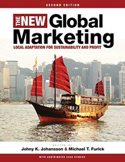 Front cover of The New Global Marketing by Johny  K. Johansson