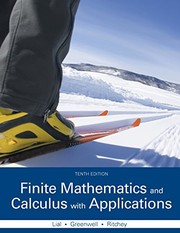 Front cover of Finite Mathematics and Calculus with Applications by Margaret L. Lial