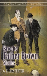 Front cover of Favorite Father Brown Stories by Gilbert Keith Chesterton