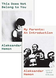 Front cover of My Parents by Aleksandar Hemon