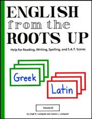 Front cover of English from the roots up by Joegil Lundquist