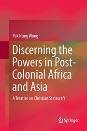 Front cover of Discerning the Powers in Post-Colonial Africa and Asia by Pak Nung Wong