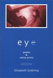 Cover of Eye by Elizabeth Goldring
