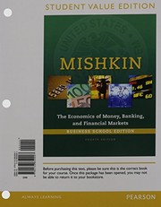Front cover of Economics of Money, Banking and Financial Markets, Business School Edition, Student Value Edition by Frederic S. Mishkin