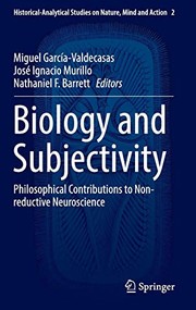 Front cover of Biology and Subjectivity by Miguel García-Valdecasas