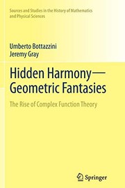 Front cover of Hidden Harmony―Geometric Fantasies by Umberto Bottazzini