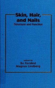 Front cover of Skin, hair, and nails by Bo Forslind
