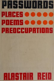 Cover of Passwords by Alastair Reid