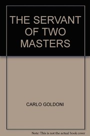 Front cover of Servant of two masters by Tom Cone