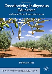 Cover of Decolonizing Indigenous Education by S. Taieb