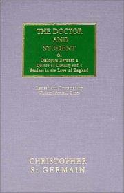 Front cover of Dyaloge in Englysshe by Christopher Saint German