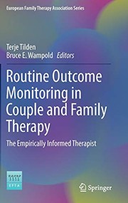 Front cover of Routine Outcome Monitoring in Couple and Family Therapy by Terje Tilden